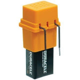 Say When liguid level indicator attached to 9 volt battery.
